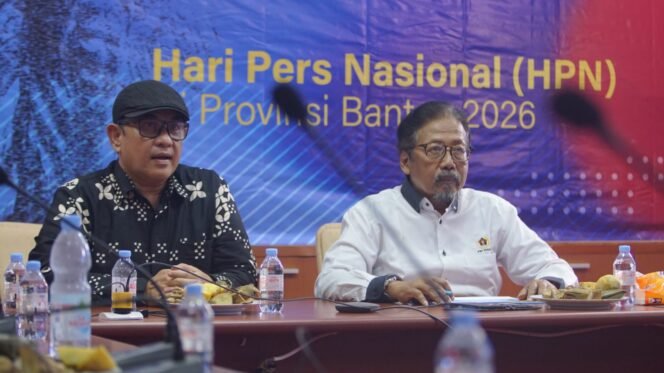 
					Poto: Ketua PWI Pusat saat Sosialisasi Anugerah Kebudayaan PWI Pusat 2026 (dok PWI Pusat).
