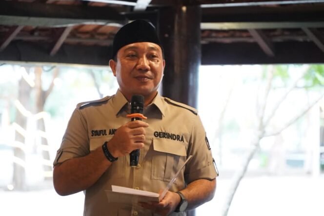 
					Ketua DPC Gerindra Lampung Selatan, M. Syaiful Anwar,