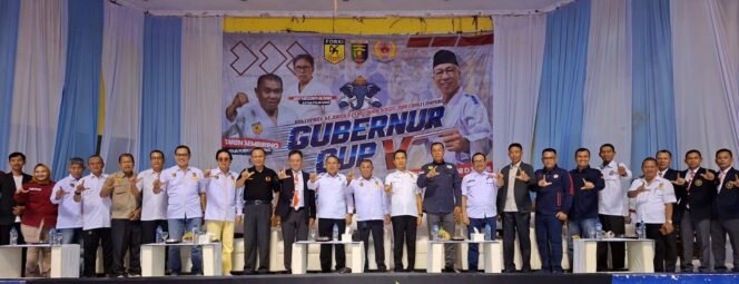 
					Poto: bersama usai pembukaan kejuaraan Porki piala gubernur lampung ( dok Koni)
