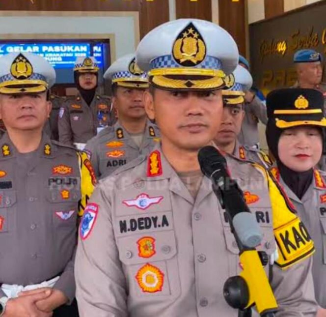 
					Poto: Dirlantas Polda Lampung Kombes Pol N. Dedy Arifianto (ist).