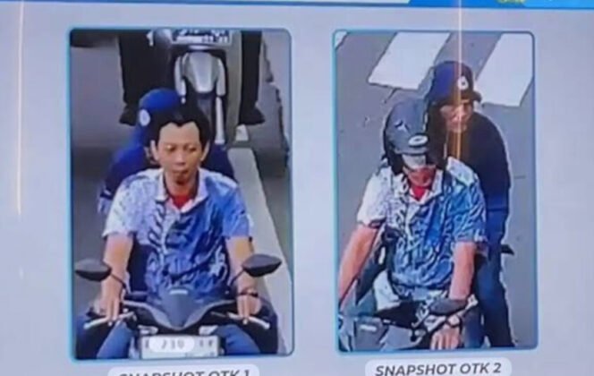 
					Poto: Tersangka penyiraman Air keras Aktivis KontraS ( ist)