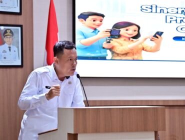 Poto: Pelaksana tugas (Plt) Kepala Dinas Kominfo Lampung Selatan, Hendry Kurniawan,