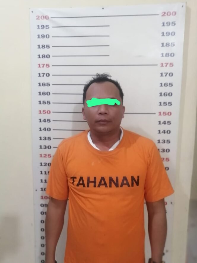 
					Poto: Tsk Yang berhasil di bekuk Aparat Pokres Lamsel (ist).