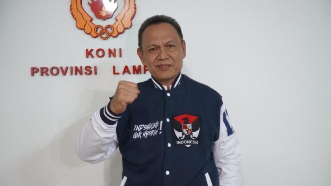 
					Poto: Ketua KONI Lampung Taufik Hidayat 